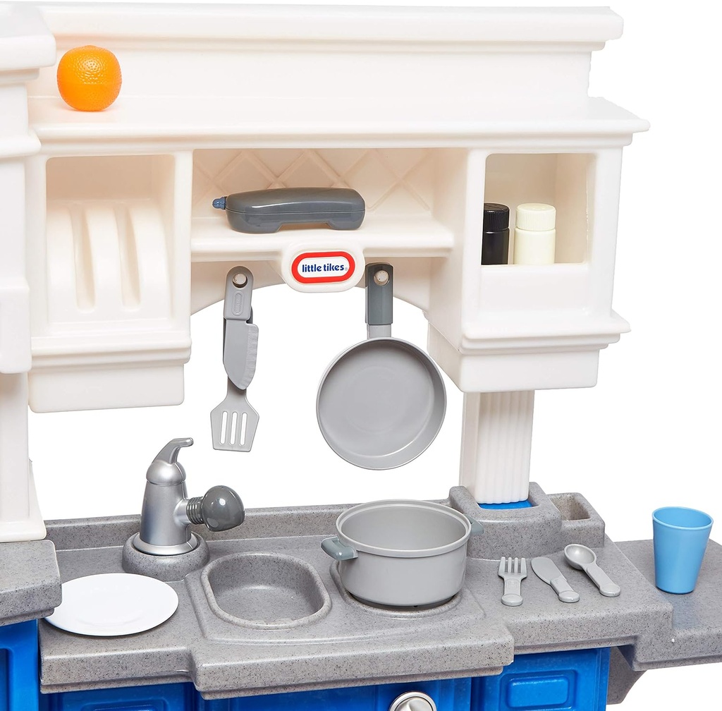 Little Tikes Gourmet Prep N Serve Kitchenblue
